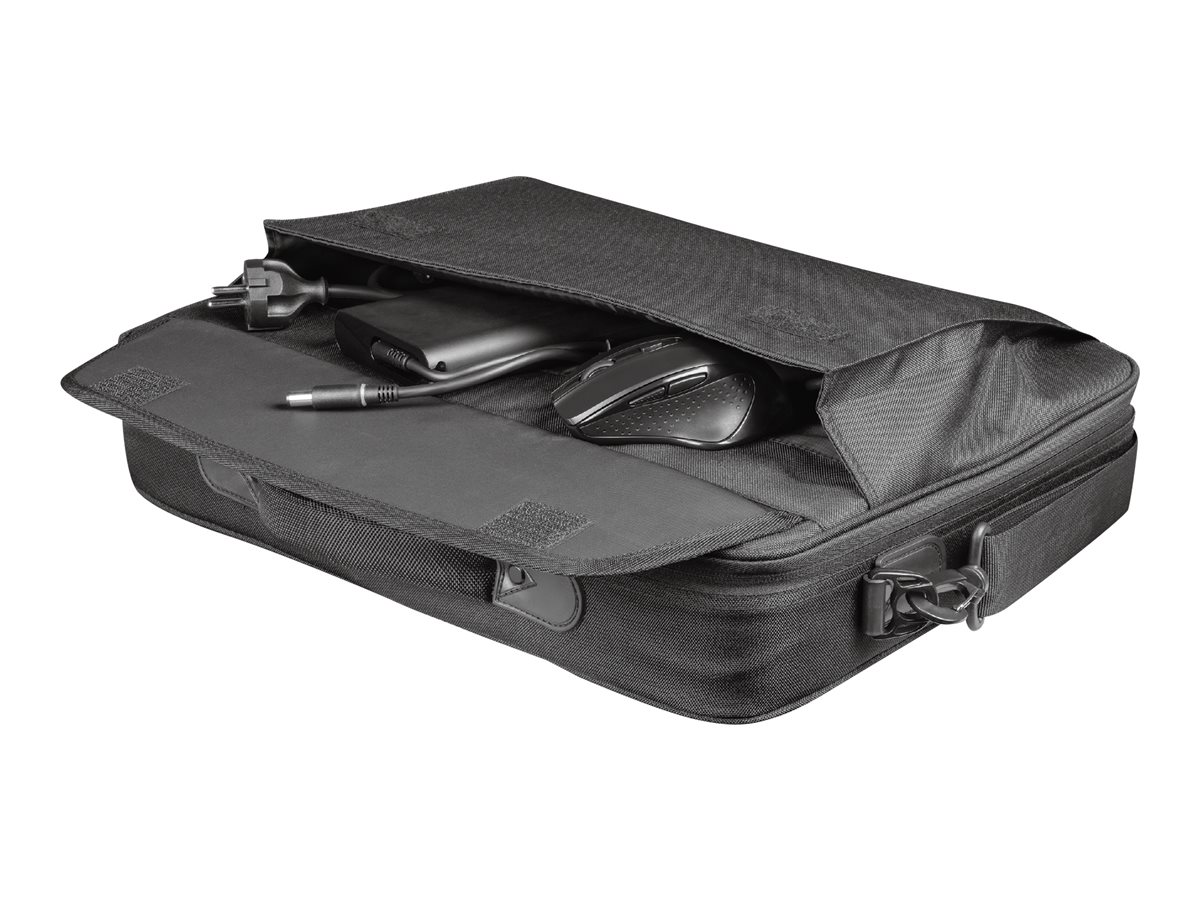 Mala Trust Atlanta para Portáteis até 15.6"/ Preto - Imagem 2