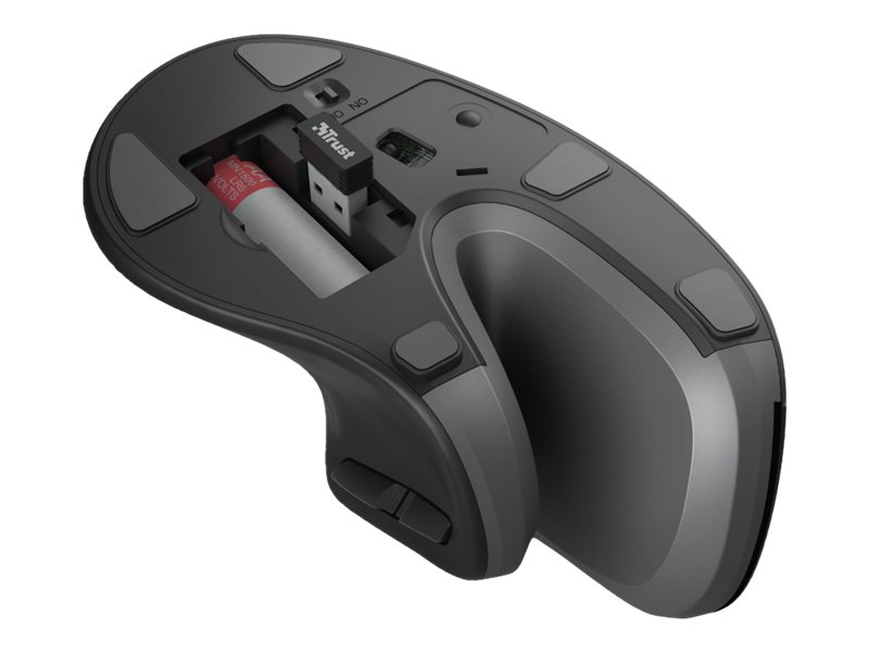 Rato Ergonómico Sem Fios Trust Verro/ Até 1600 DPI - Imagem 5