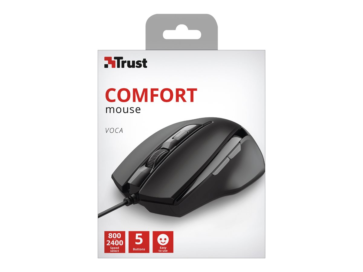 Rato Trust Voca/ Até 2400 DPI - Imagem 2