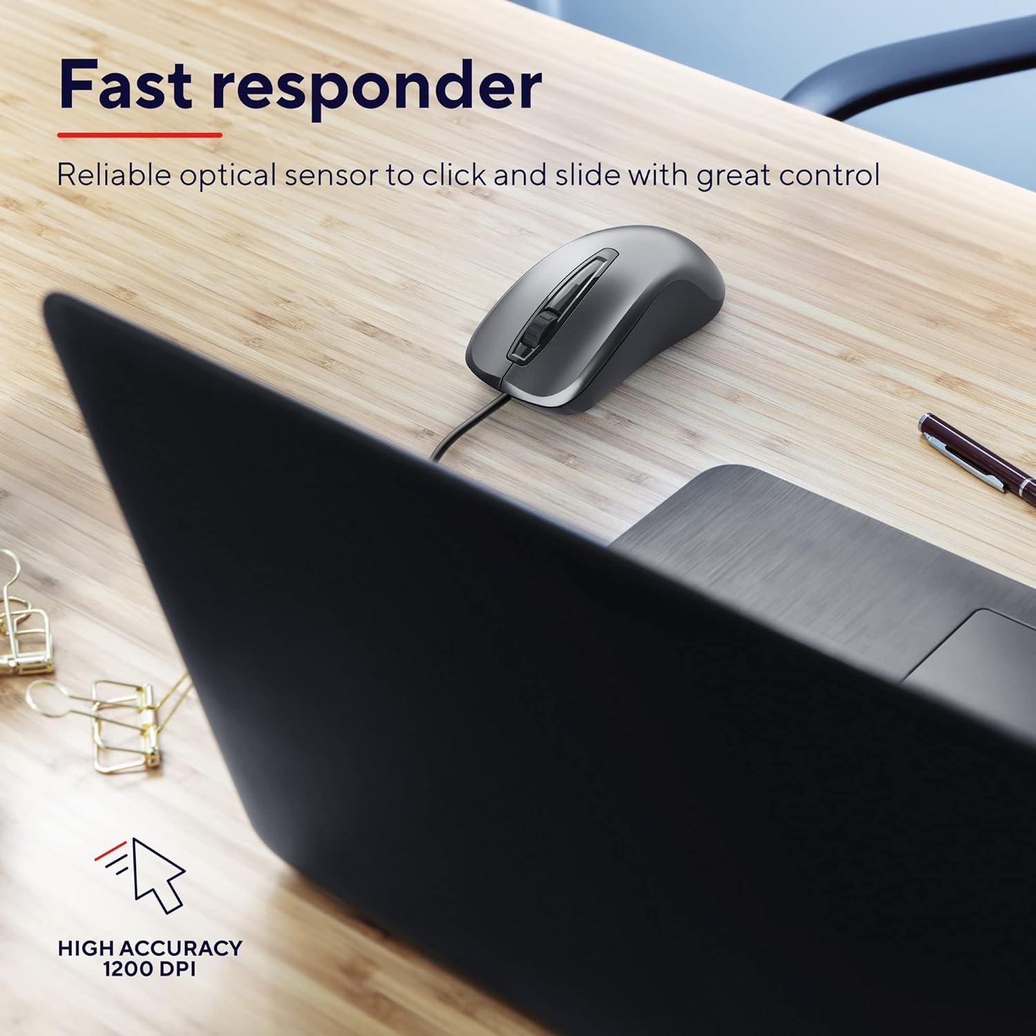 Rato Trust Carve/ Até 1200 DPI - Imagem 3