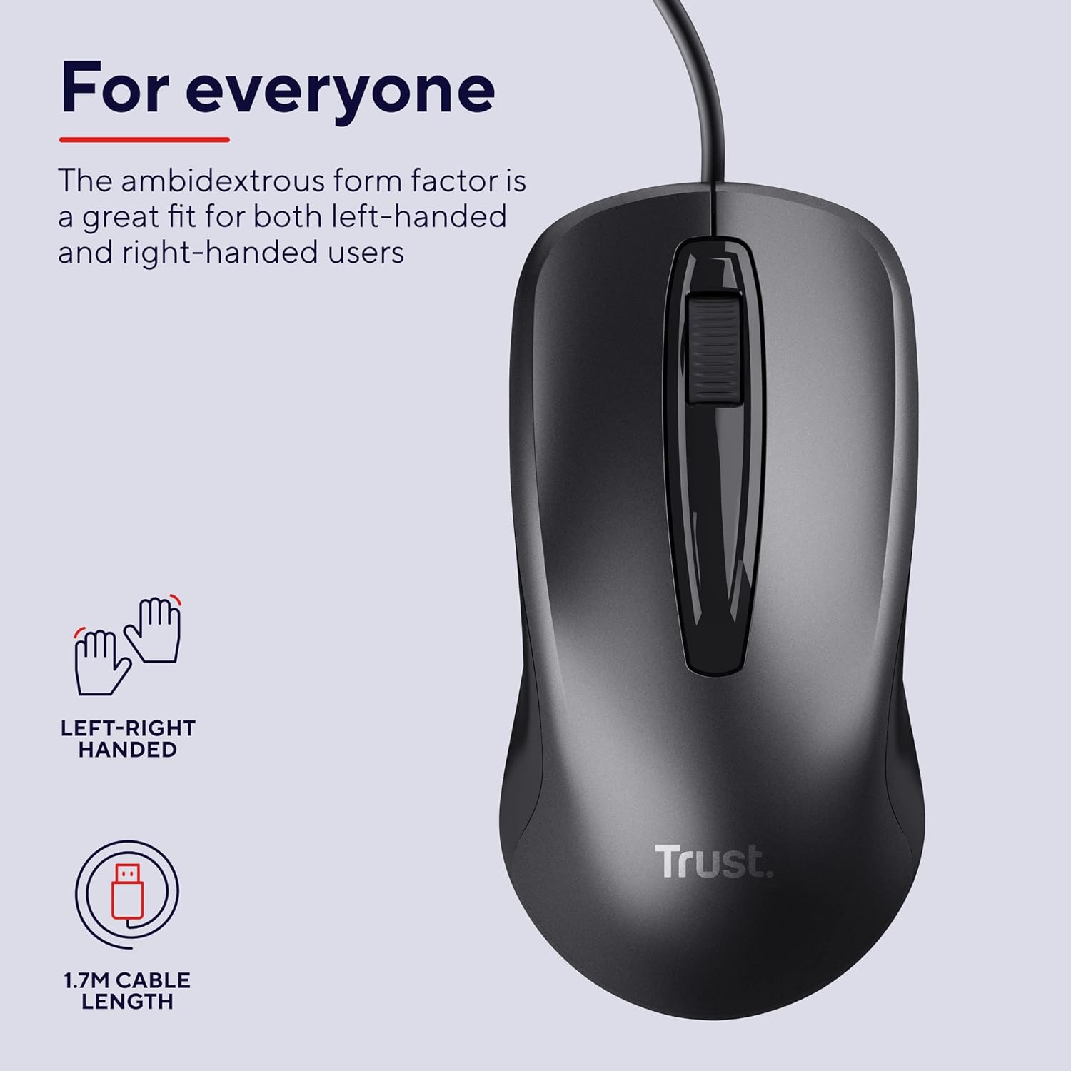Rato Trust Carve/ Até 1200 DPI - Imagem 4