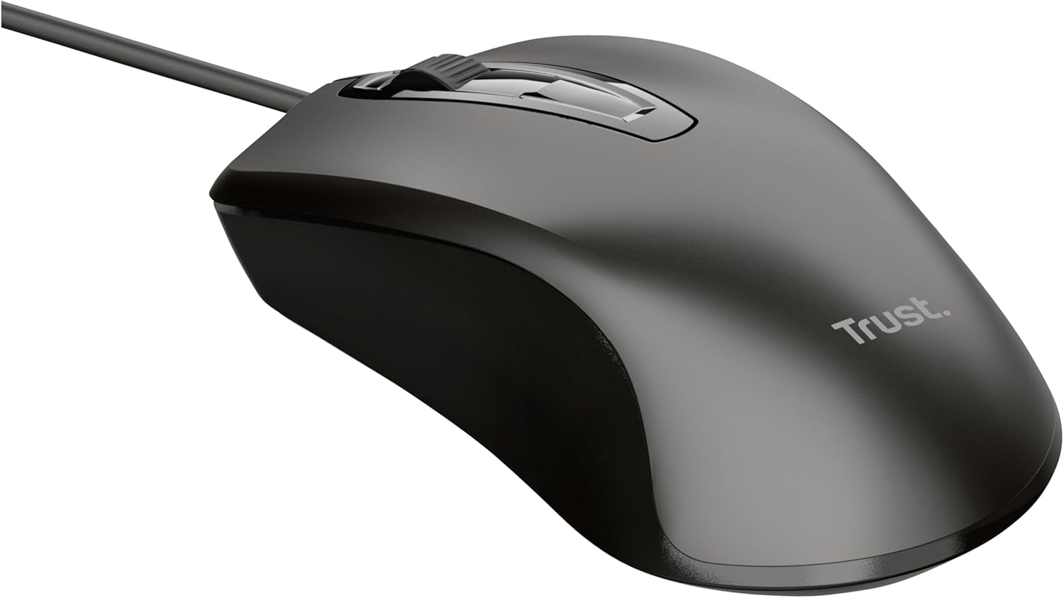 Rato Trust Basics Wired Mouse/ Até 1200 DPI