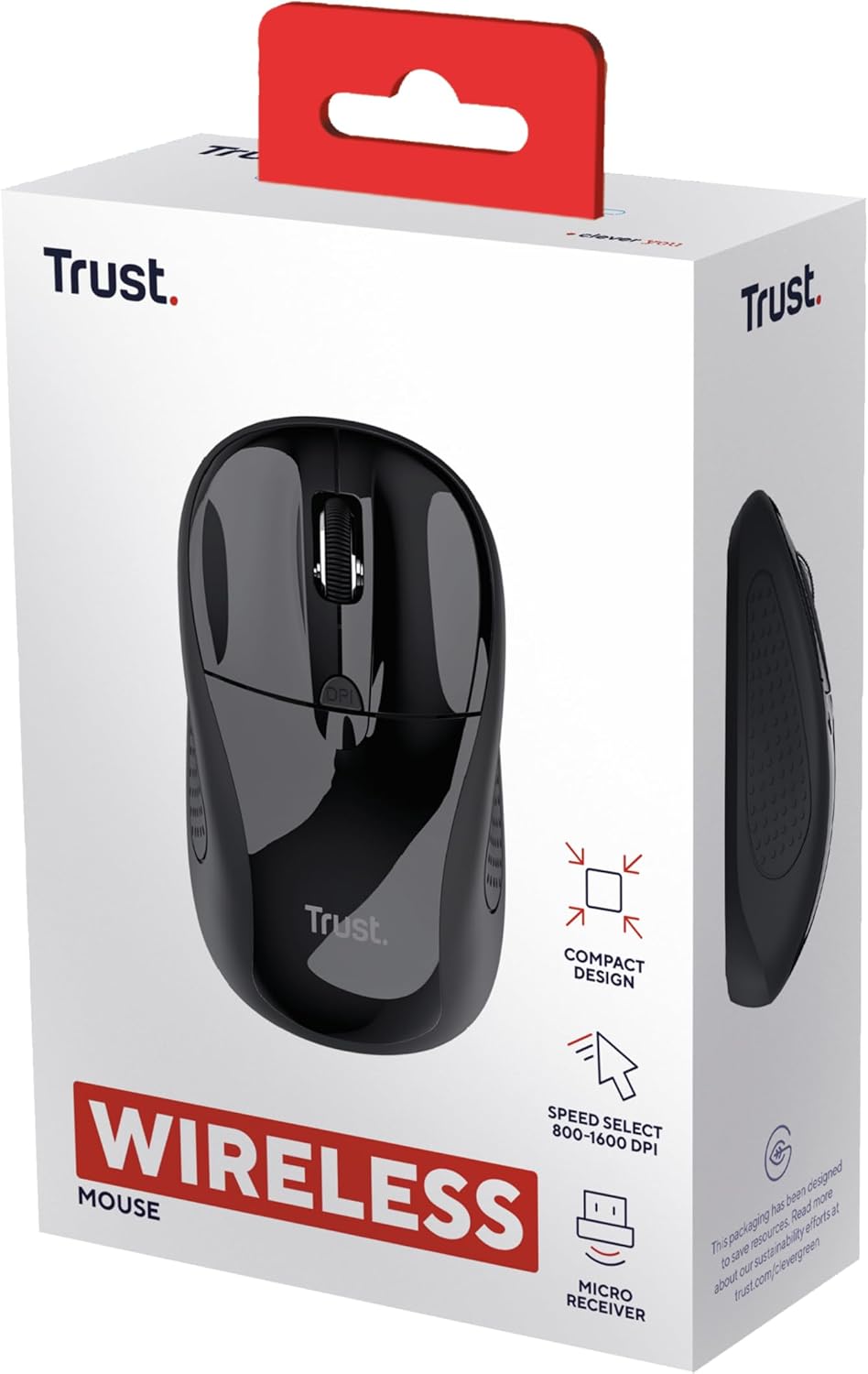 Rato Sem Fios Trust 24658/ Até 1600 DPI - Imagem 5