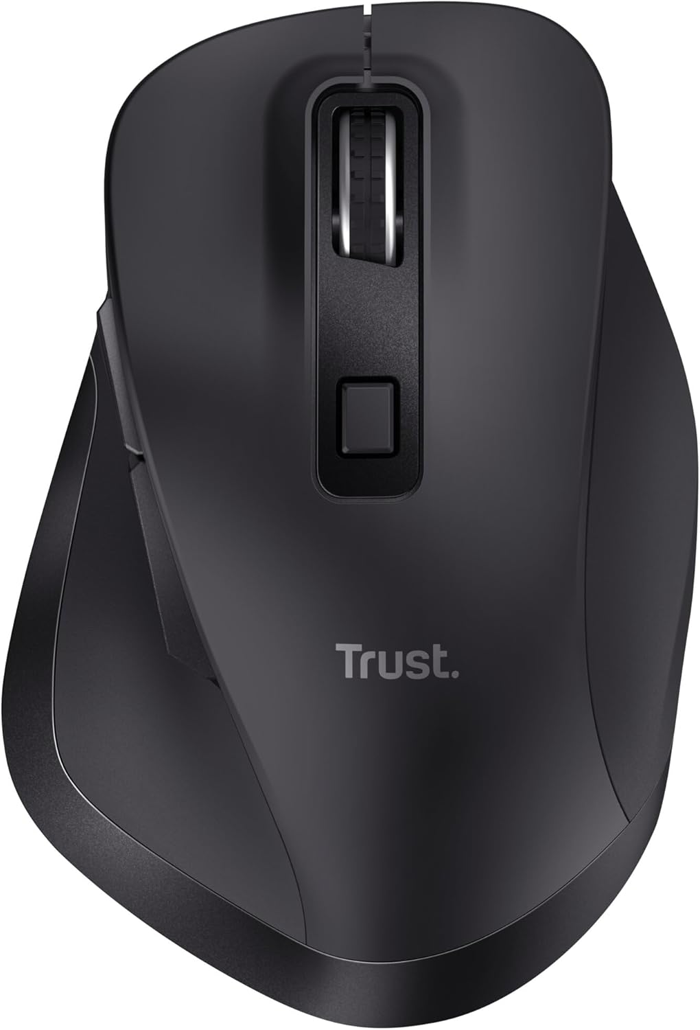 Rato Ergonómico Sem Fios Trust Fyda Multidispositivo/ Bateria recarregável/ Até 2400 DPI