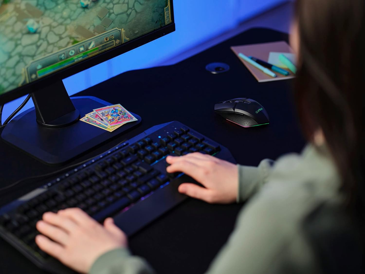 Rato Gaming Sem Fios Trust Gaming GXT 110 Felox/ Bateria recarregável/ Até 4800 DPI - Imagem 8