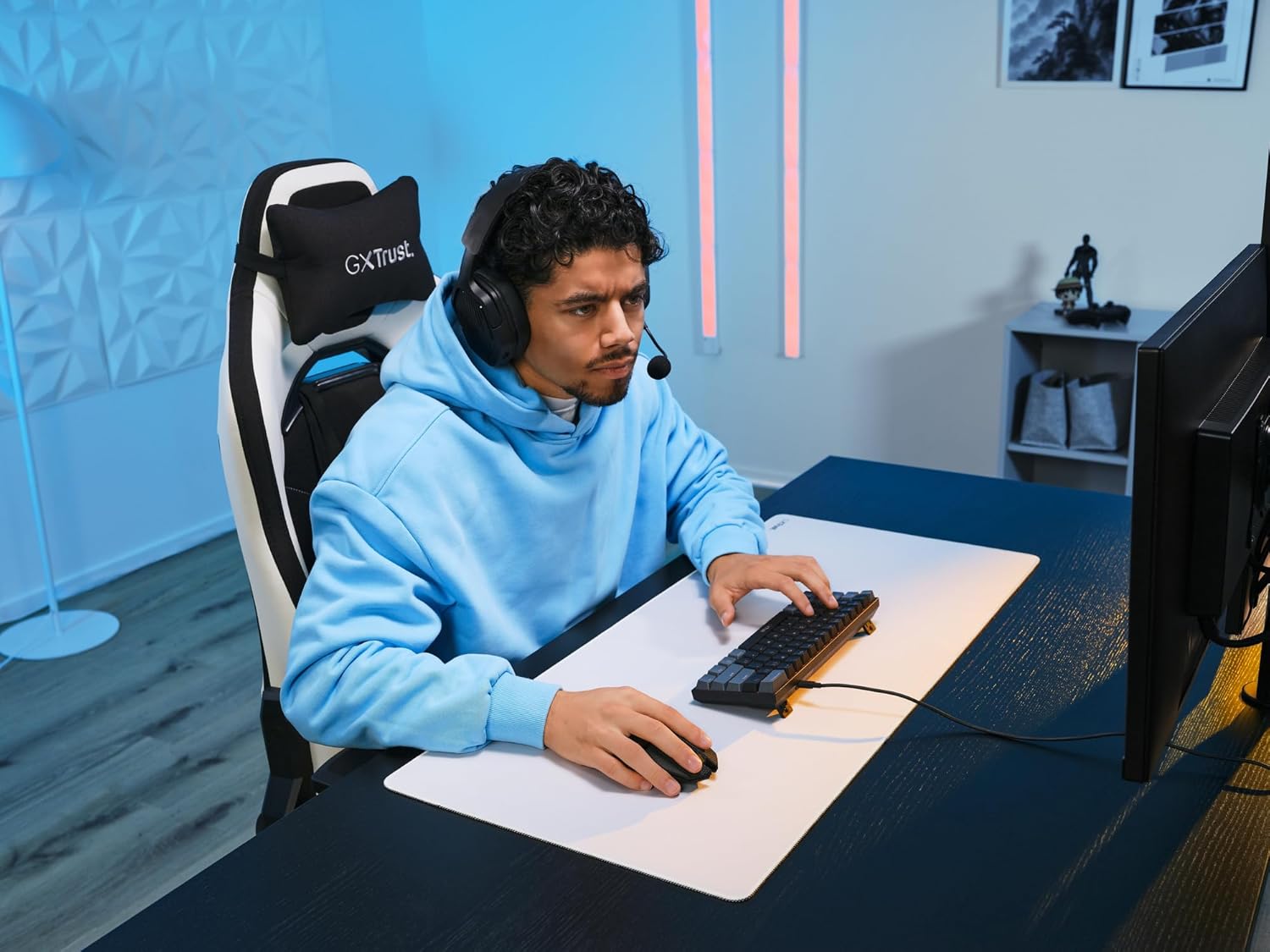 Rato Gaming Sem Fios Trust Gaming GXT 122 Felox+ Dual 25748/ Até 12000 DPI - Imagem 9