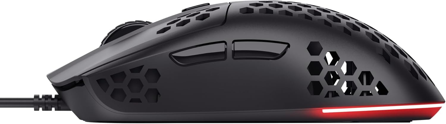 Rato Gaming Trust Gaming GXT 929 Helox/ Até 6400 DPI/ Preto - Imagem 9