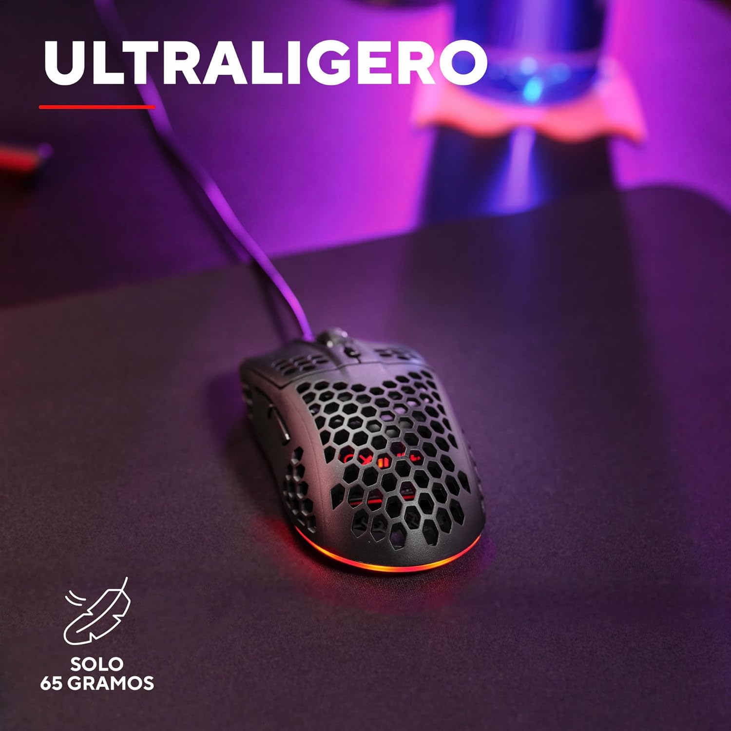 Rato Gaming Trust Gaming GXT 929 Helox/ Até 6400 DPI/ Preto - Imagem 3