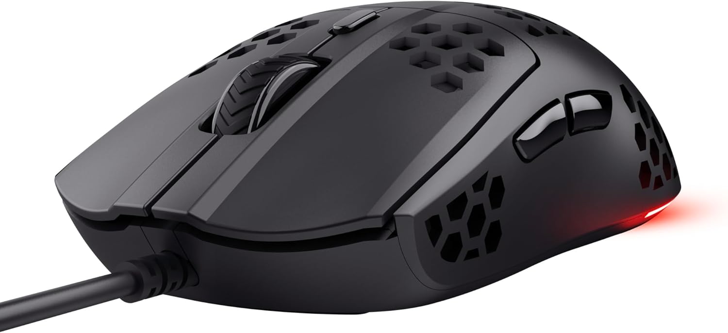Rato Gaming Trust Gaming GXT 929 Helox/ Até 6400 DPI/ Preto - Imagem 8