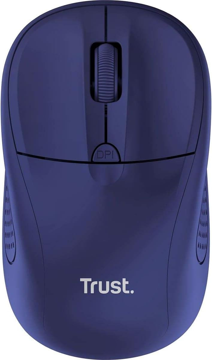 Rato Mini Sem Fios Trust Primo/ Até 1600 DPI/ Azul mate - Imagem 3