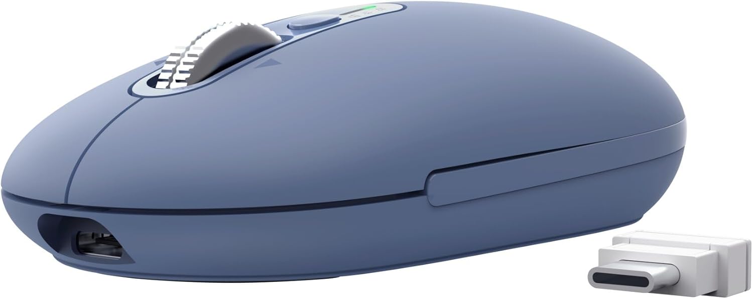 Rato Sem Fios Trust Seron 26020 Bateria Recarregável 3200 DPI Azul - Imagem 11