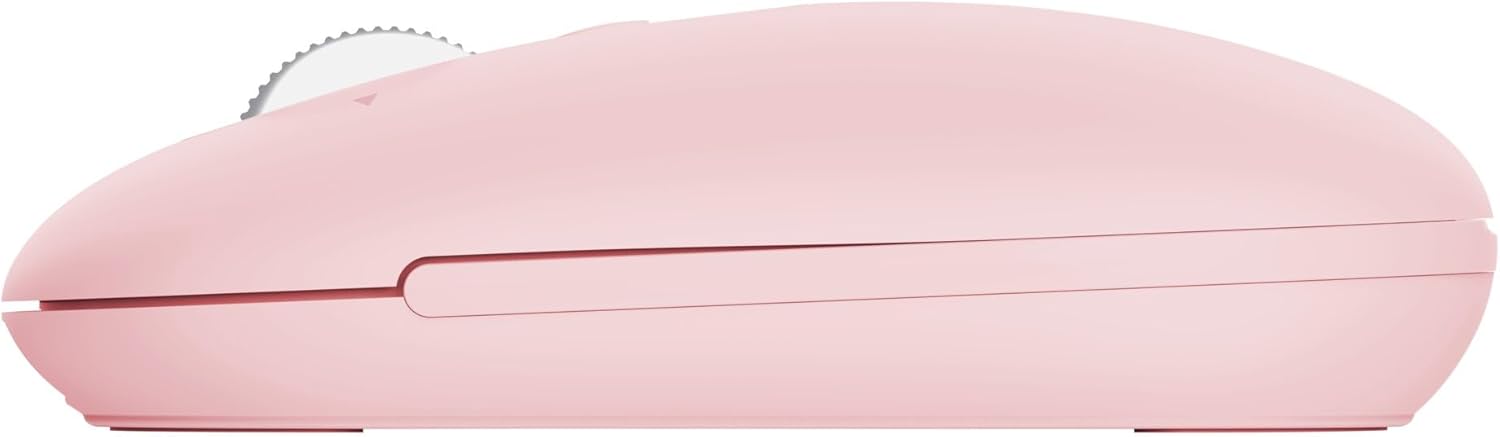 Rato Sem Fios Trust Seron 26206 Recarregável Até 3200 DPI Rosa - Imagem 12