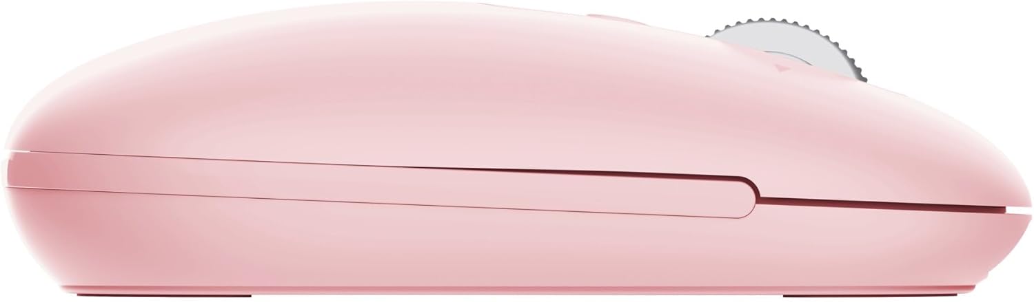 Rato Sem Fios Trust Seron 26206 Recarregável Até 3200 DPI Rosa - Imagem 14