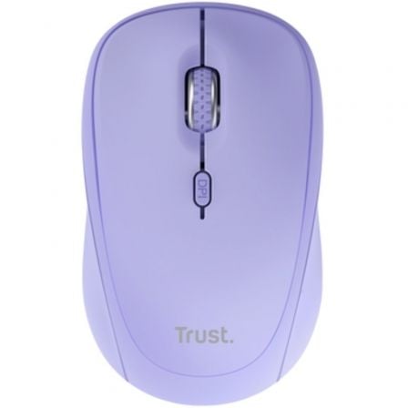 Rato Mini Sem Fios Trust Yvi+ Multidispositivo/ Até 1600 DPI/ Roxo - Imagem 2