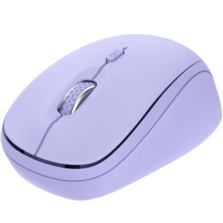 Rato Mini Sem Fios Trust Yvi+ Multidispositivo/ Até 1600 DPI/ Roxo
