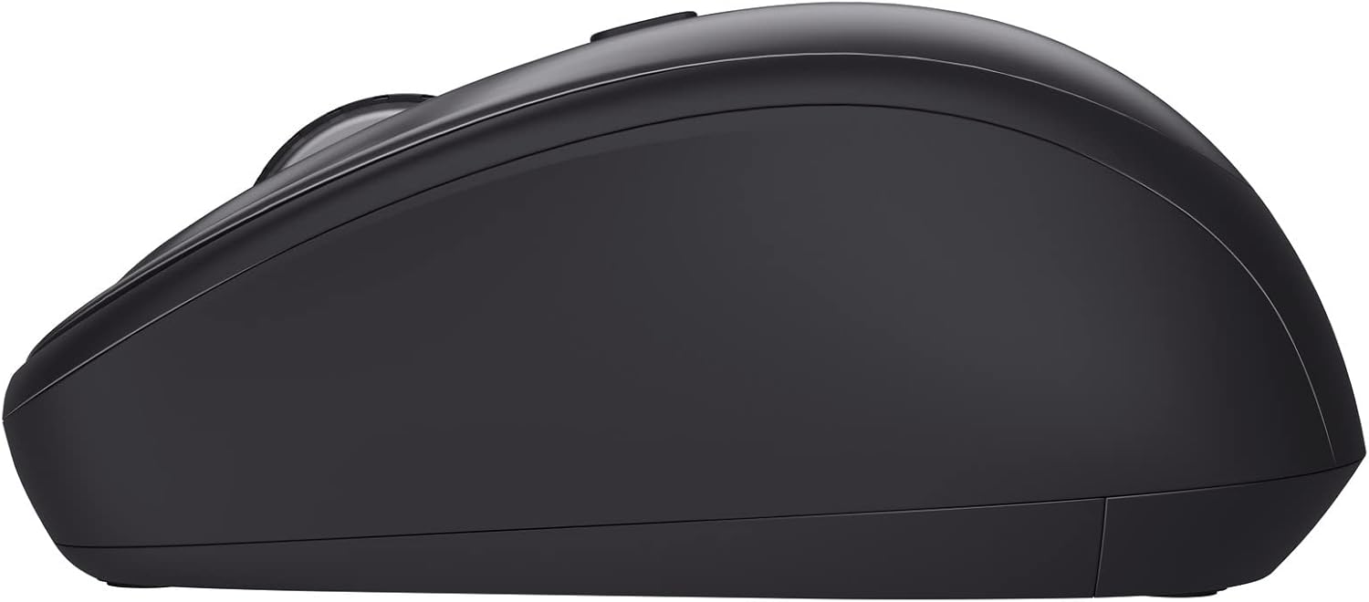Rato Mini Sem Fios Trust Yvi+ Silent/ Até 1600 DPI/ Preto - Imagem 9