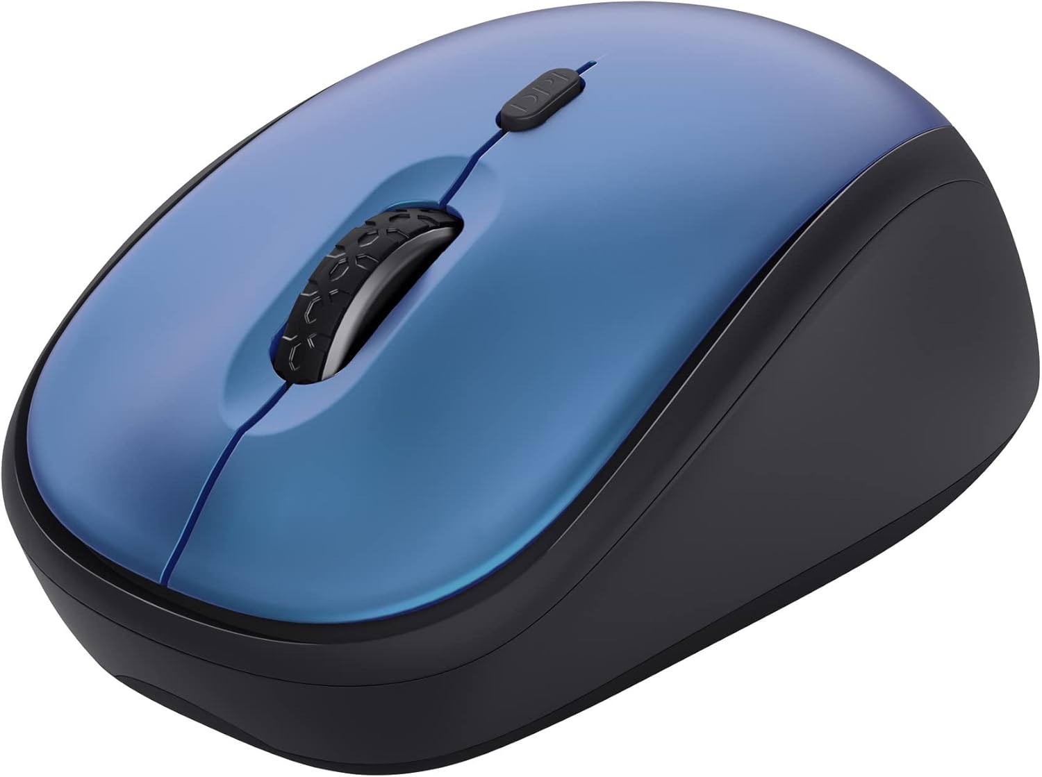 Rato Mini Sem Fios Trust Yvi+ Silent/ Até 1600 DPI/ Azul - Imagem 10