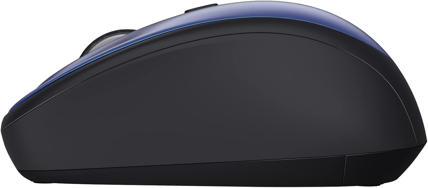 Rato Mini Sem Fios Trust Yvi+ Silent/ Até 1600 DPI/ Azul - Imagem 11
