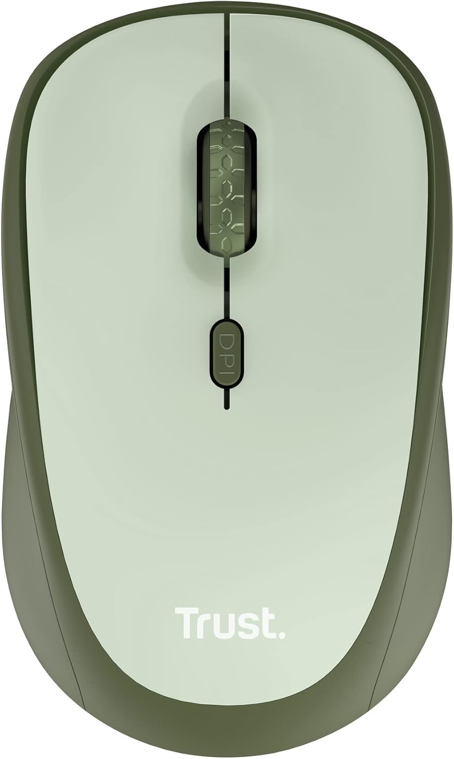 Rato Mini Sem Fios Trust Yvi+ Silent/ Até 1600 DPI/ Verde - Imagem 9