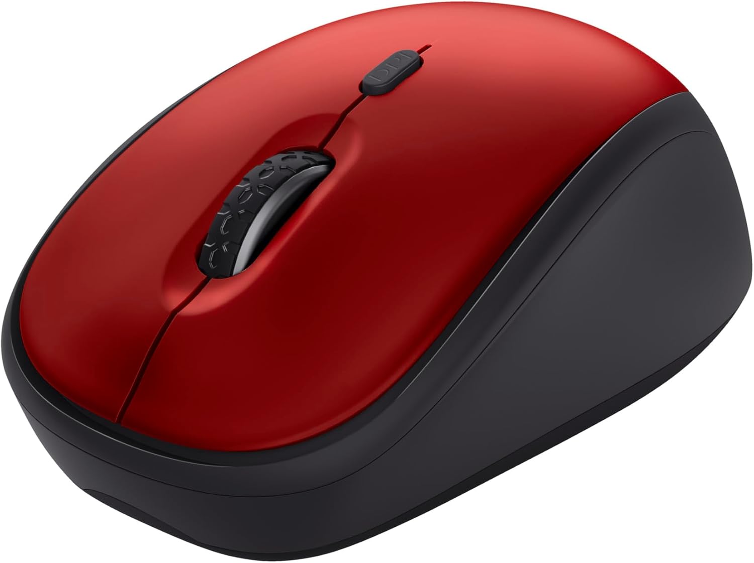 Rato Mini Sem Fios Trust Yvi+ Silent/ Até 1600 DPI/ Vermelho - Imagem 10