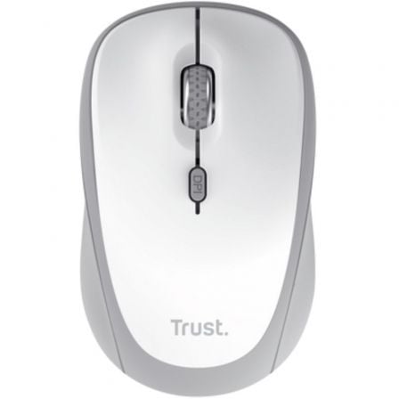 Rato Mini Sem Fios Trust Yvi+ Multidispositivo/ Até 1600 DPI/ Branco - Imagem 2