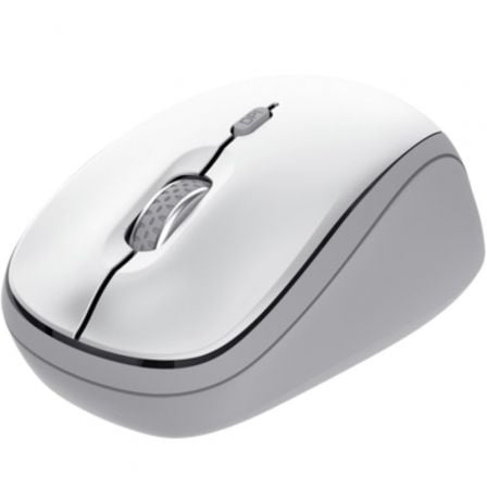 Rato Mini Sem Fios Trust Yvi+ Multidispositivo/ Até 1600 DPI/ Branco