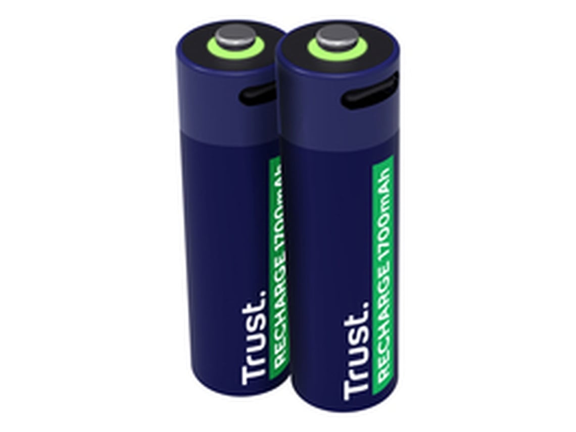 Pack de 2 Pilhas AA Trust 25584/ Recarregáveis - Imagem 2