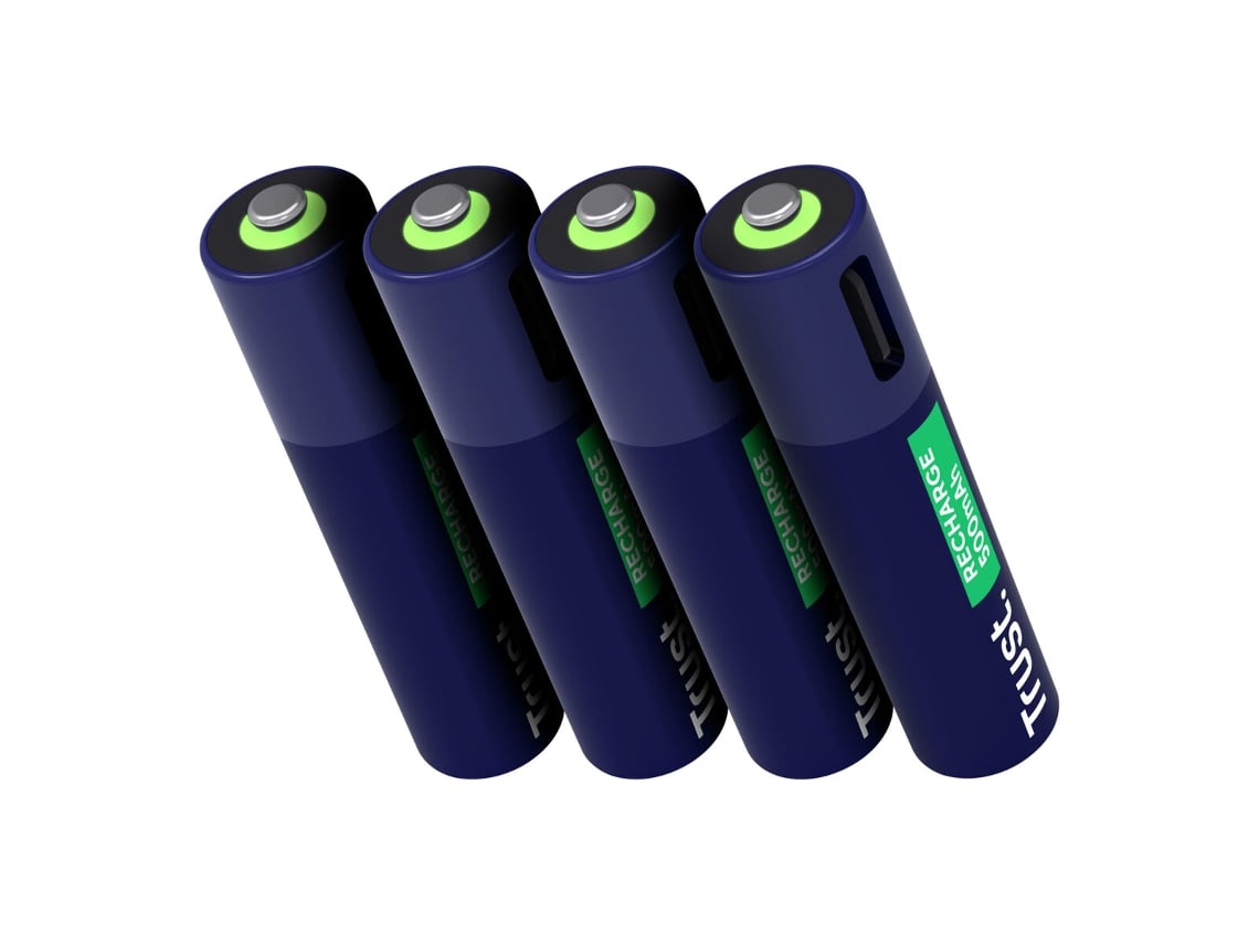 Pack de 4 Pilhas AAA Trust 25671/ Recarregáveis - Imagem 7