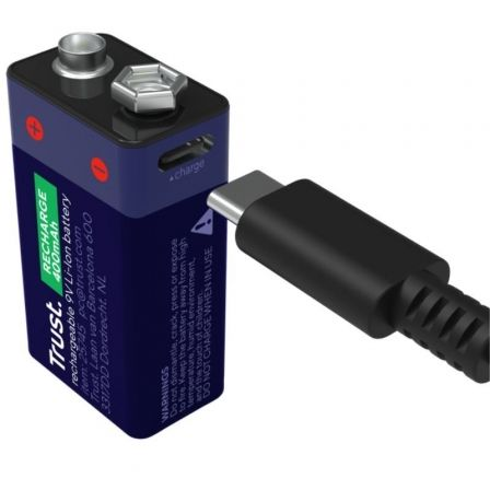 Pilhas 6LR61 Trust 25745/ 9V/ Recarregáveis - Imagem 2