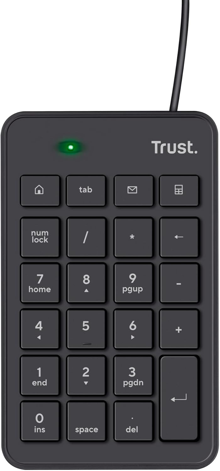 Teclado Numérico Trust Xalas