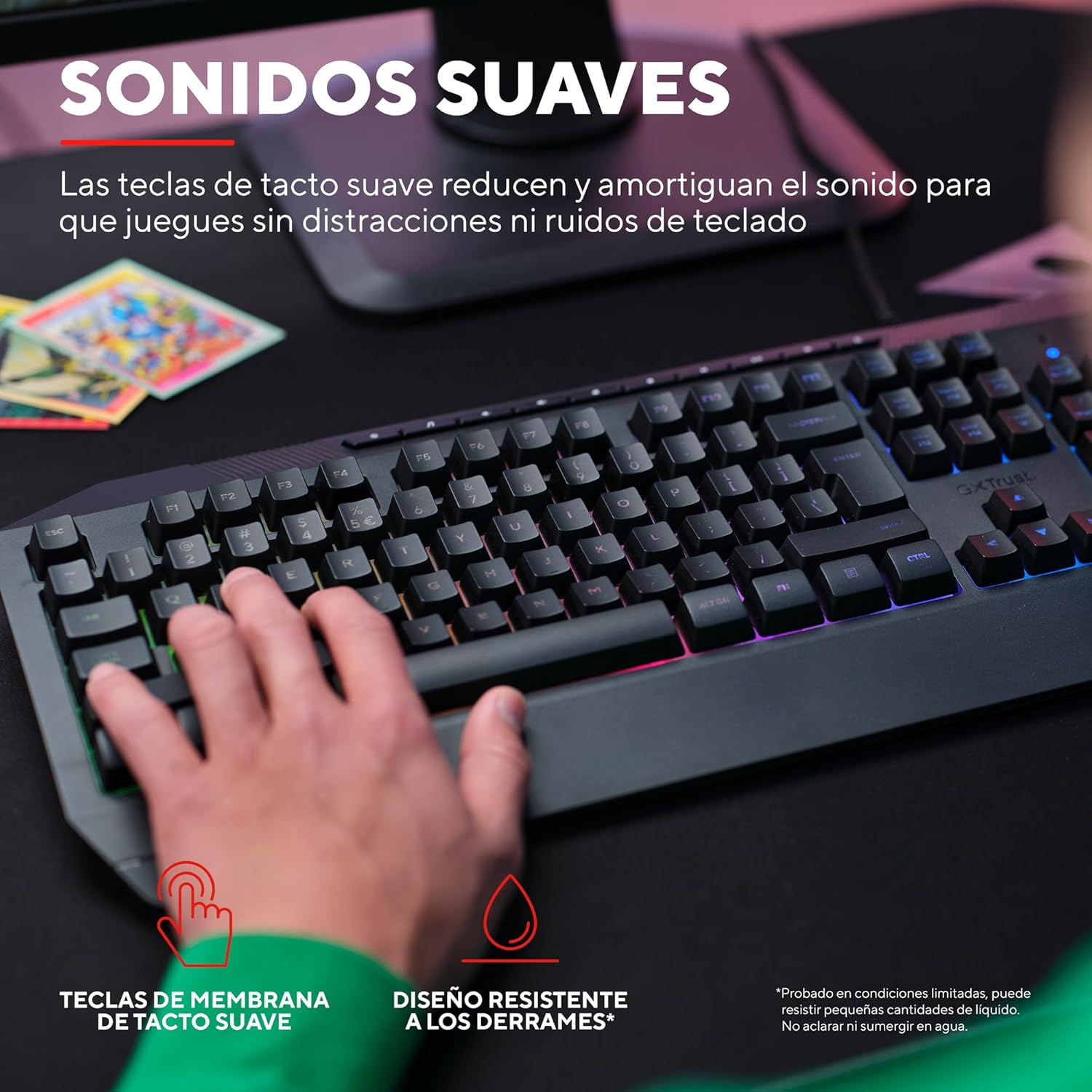 Teclado Gaming Trust Gaming GXT 836 EVOCX - Imagem 5