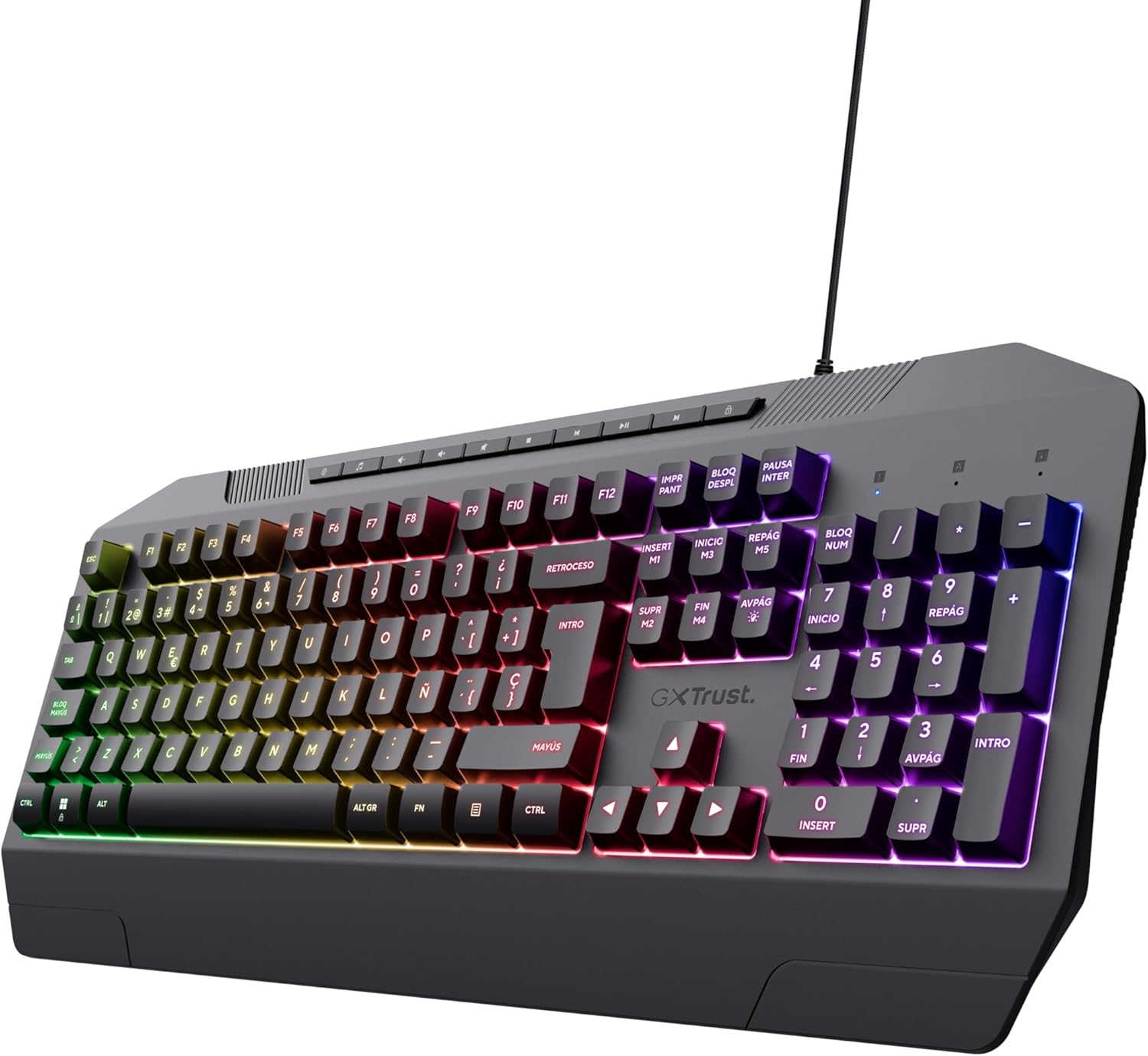 Teclado Gaming Trust Gaming GXT 836 EVOCX