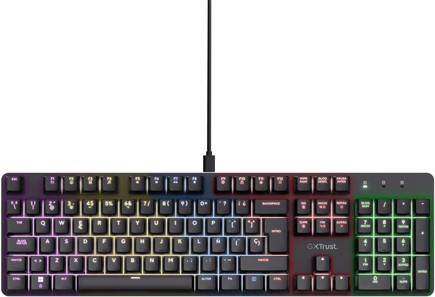 Teclado Gaming Mecânico Trust Gaming GXT 871 - Imagem 2