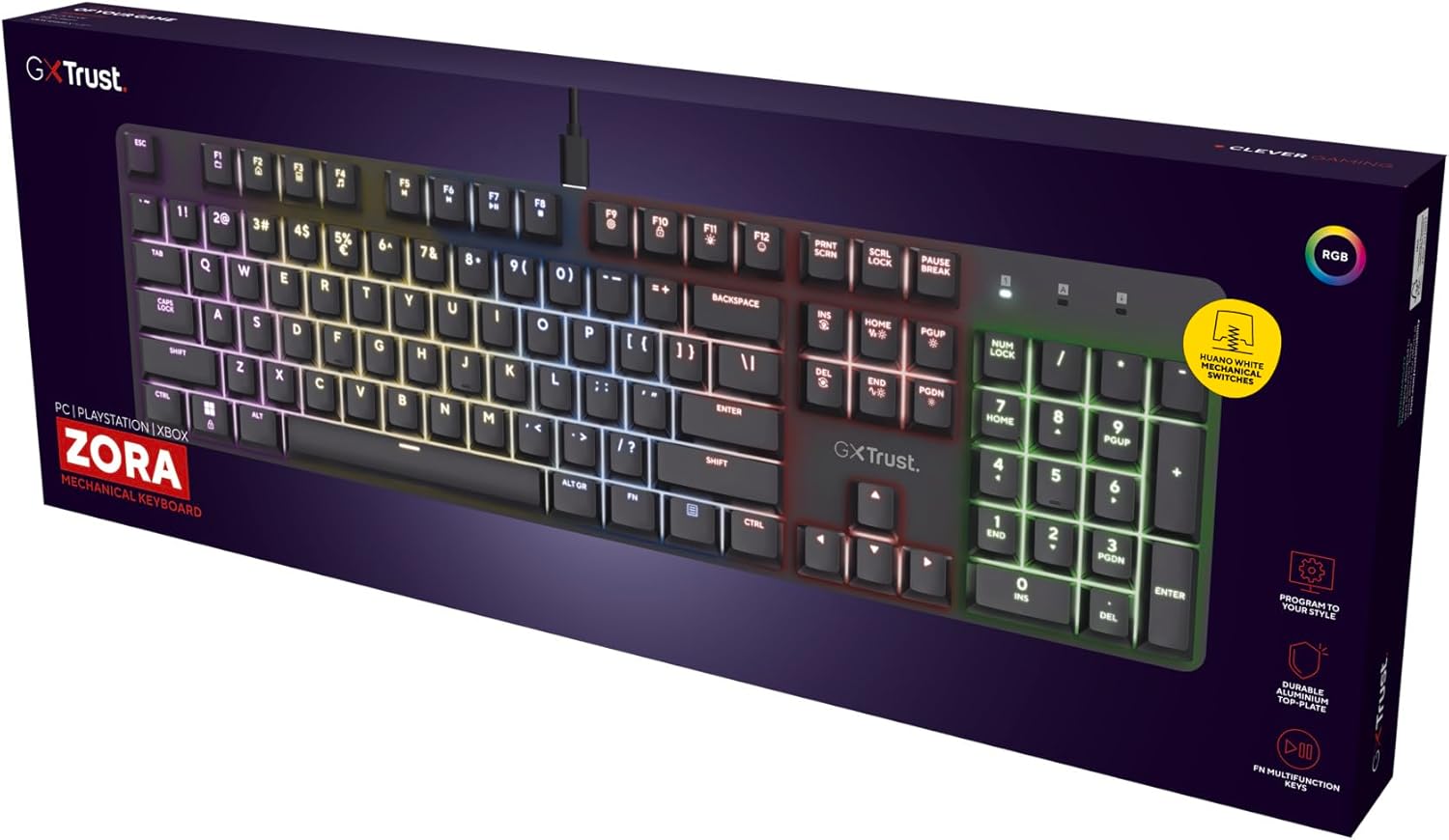 Teclado Gaming Mecânico Trust Gaming GXT 871 - Imagem 15