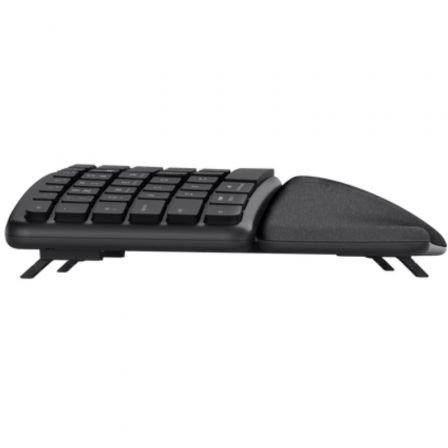 Teclado Sem Fios por Bluetooth Trust Keyra Multidispositivo Ergonómico - Imagem 4