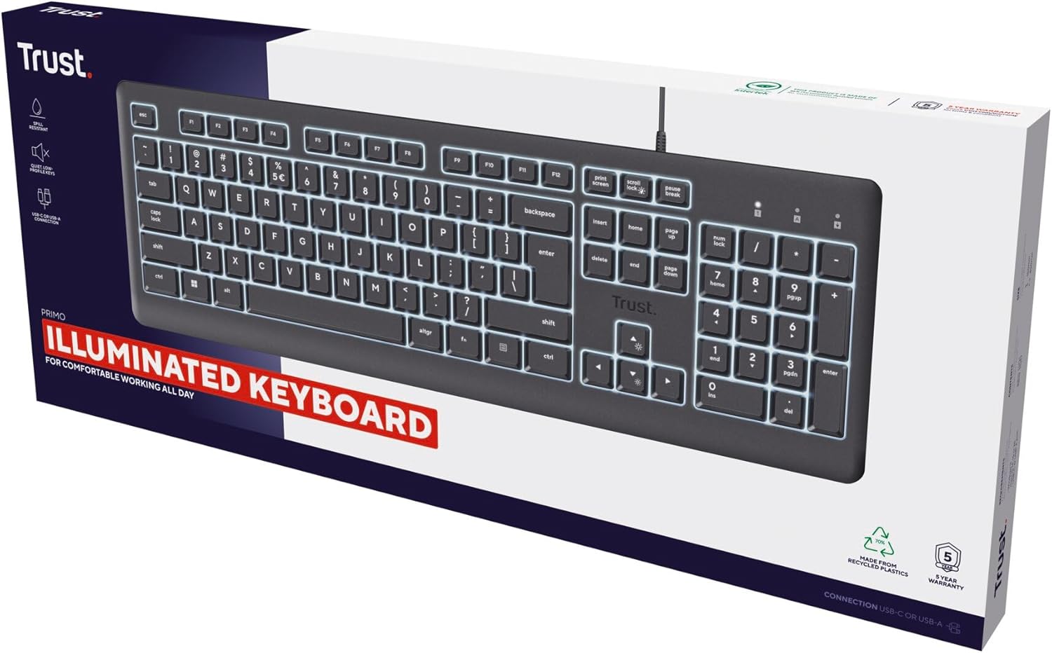Teclado Trust Primo 25821 - Imagem 11