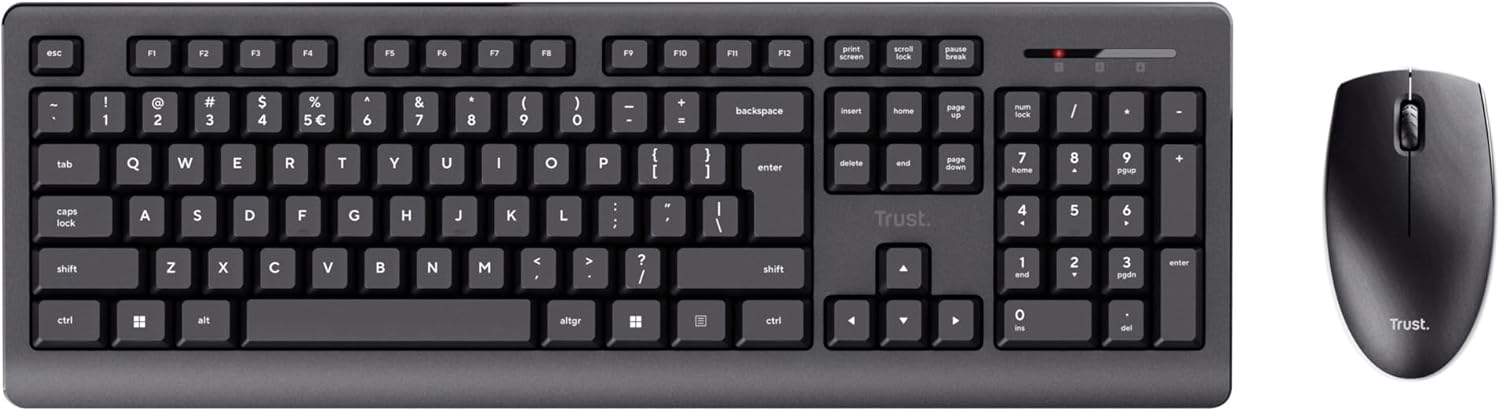 Teclado e Rato Sem Fios Trust Primo Wireless Deskset - Imagem 2
