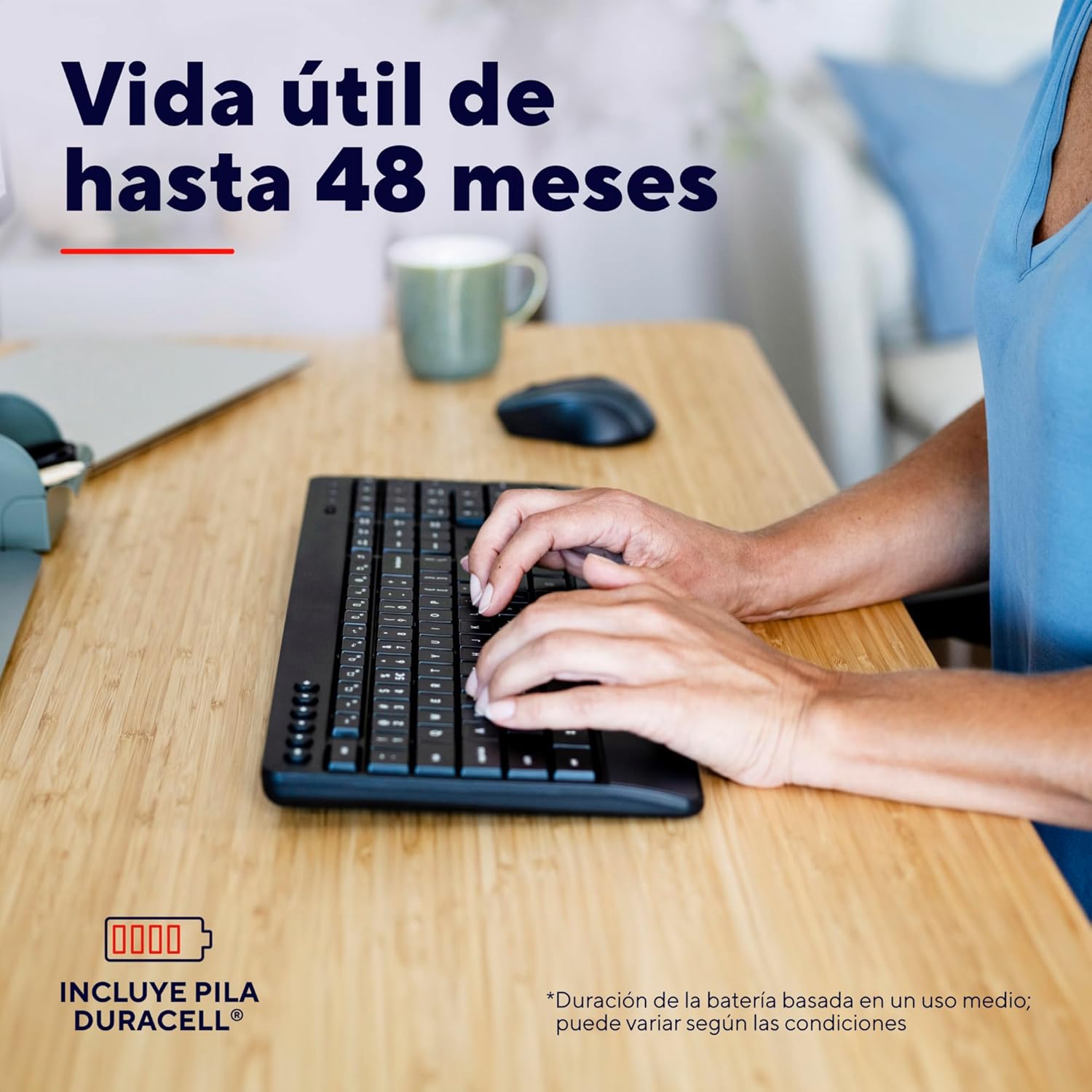 Teclado e Rato Sem Fios Trust Trezo - Imagem 4