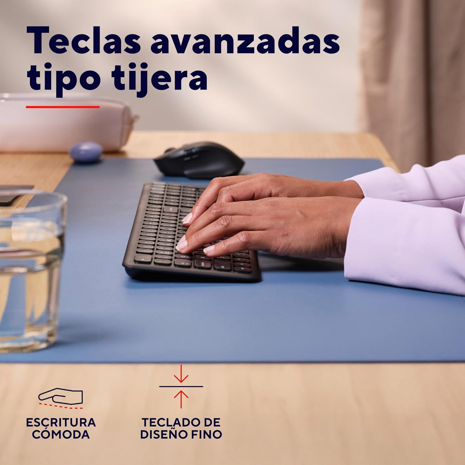 Teclado Compacto Sem Fios por Bluetooth Trust Vaiya - Imagem 5