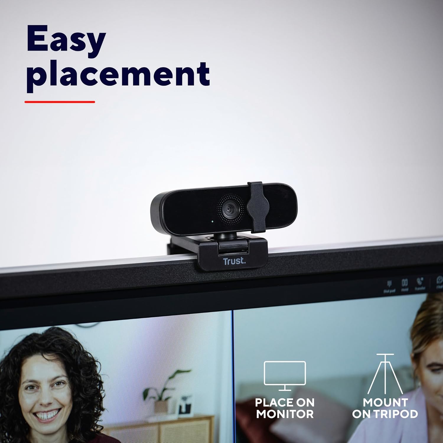 Webcam Trust Tanor/ Focagem Automática/ 1920 x 1080 Full HD - Imagem 5