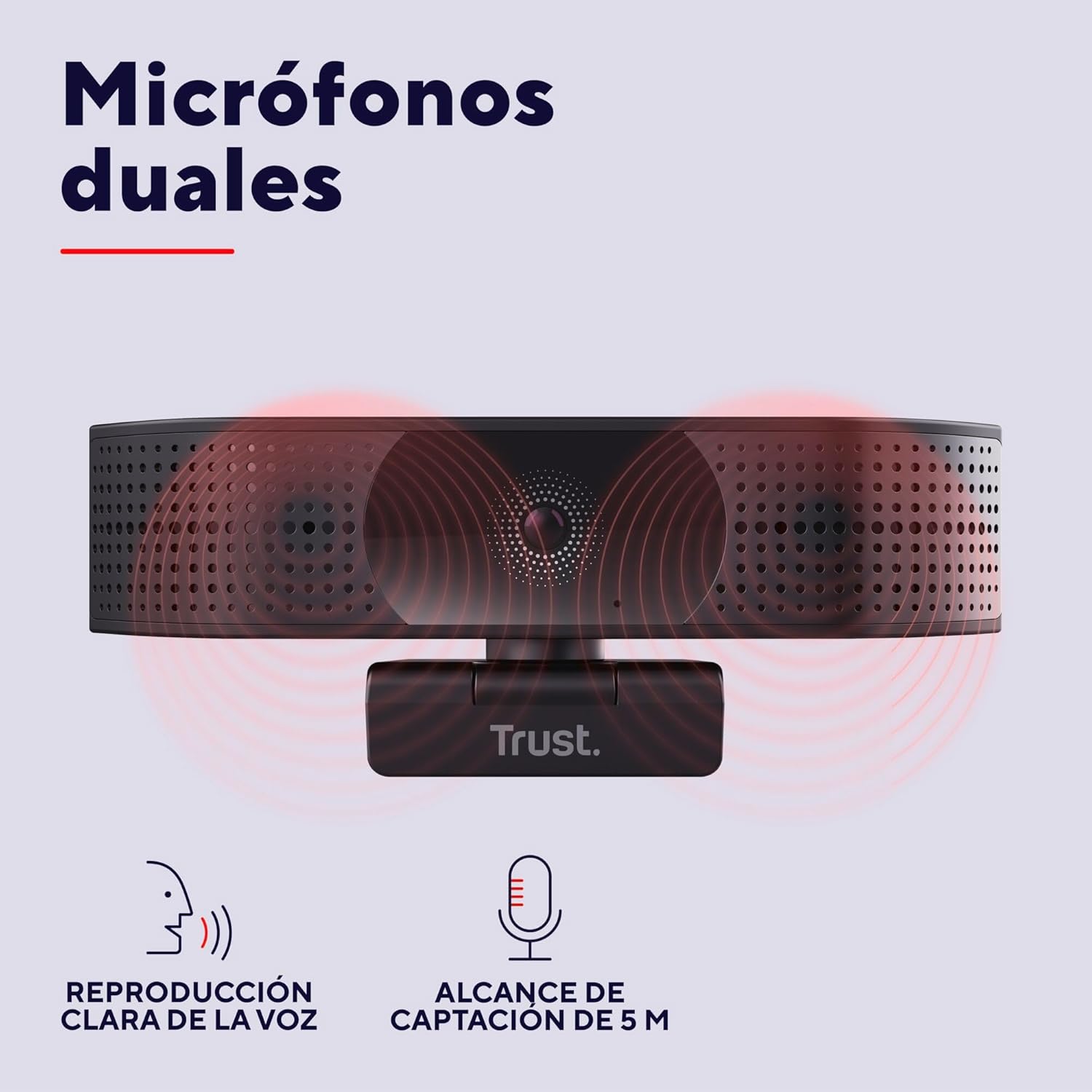 Webcam Trust Teza 24280/ Foco Automático/ 3840 x 2160 4K - Imagem 5