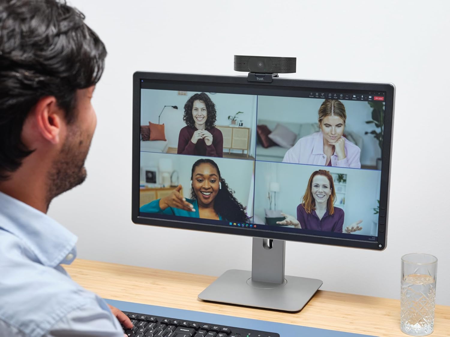 Webcam Trust Teza 24280/ Foco Automático/ 3840 x 2160 4K - Imagem 8