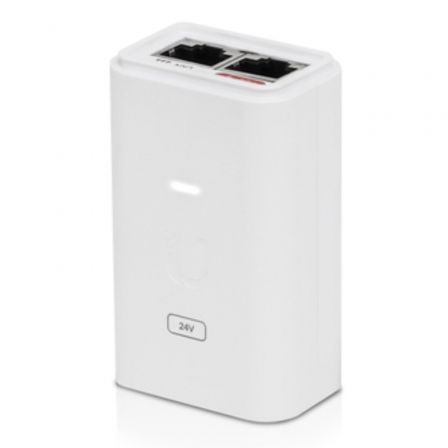 Alimentador PoE Ubiquiti POE-24-7W-G-WH Gigabyte - Imagem 2