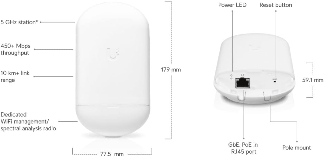 NanoStation Ubiquiti Loco5AC - Imagem 7