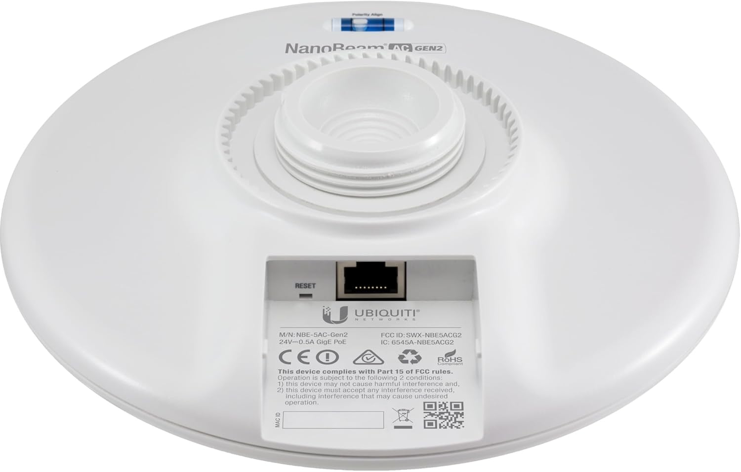 NanoBeam Ubiquiti NBE-5AC-GEN2 AIRMAX - Imagem 4