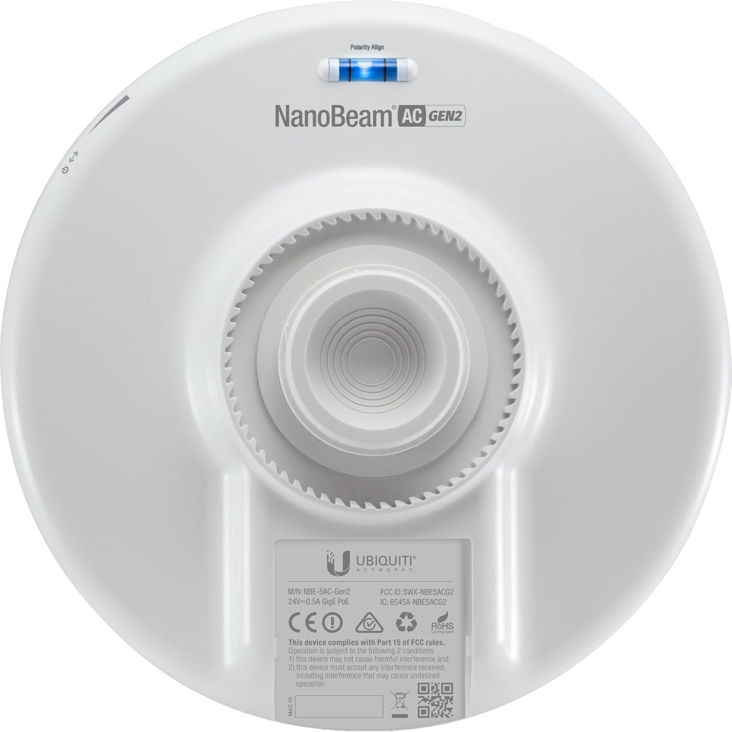 NanoBeam Ubiquiti NBE-5AC-GEN2 AIRMAX - Imagem 5