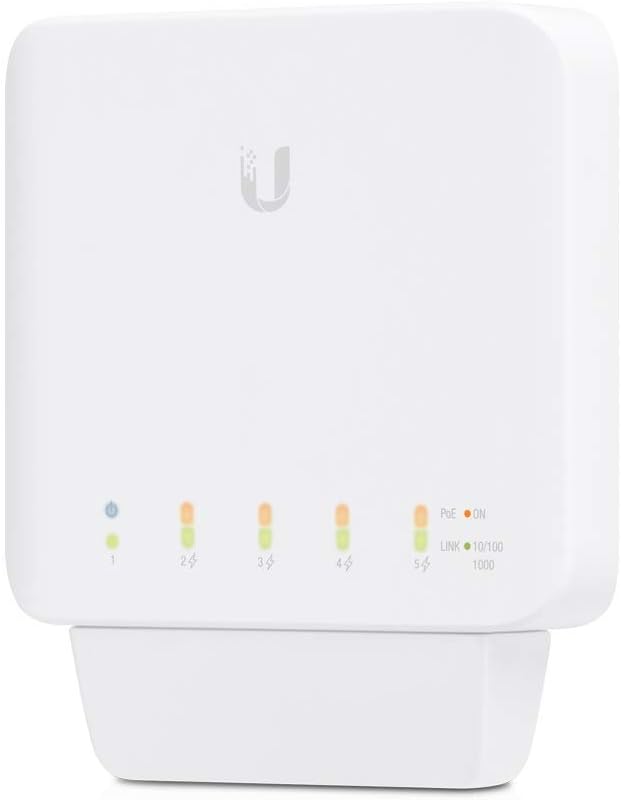 Switch Ubiquiti USW-Flex 5 Portas/ RJ45 10/100/1000 POE