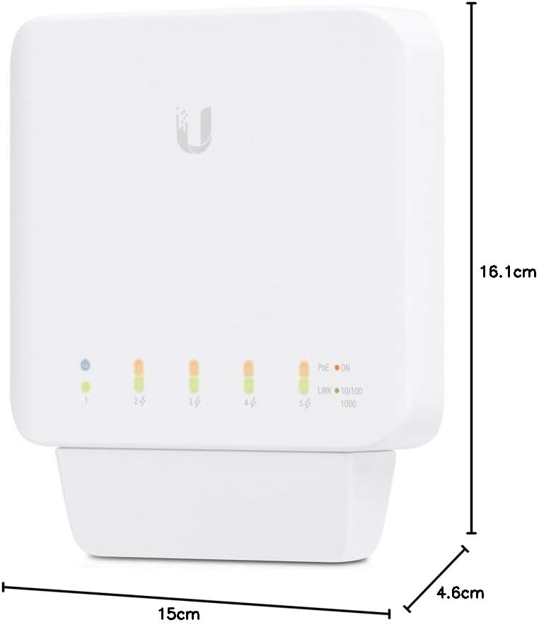 Switch Ubiquiti USW-Flex 5 Portas/ RJ45 10/100/1000 POE - Imagem 8