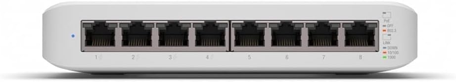 Switch Ubiquiti USW-LITE-8-POE/ 8 Portas/ RJ45 10/100/1000 PoE - Imagem 3