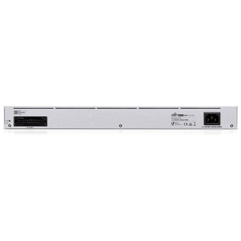 Switch Gerenciável Ubiquiti USW-PRO-24-POE 24 Portas/ RJ-45 Gigabit 10/100/1000 / SFP/ PoE - Imagem 3